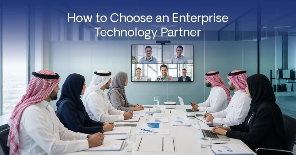 Learn how GCC businesses should choose an enterprise technology partner for ERP, SAP, HRMS, AI, cybersecurity, and custom software.