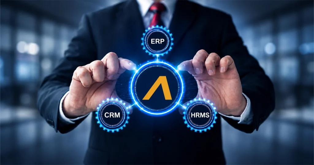 ERP CRM HRMS integration GCC